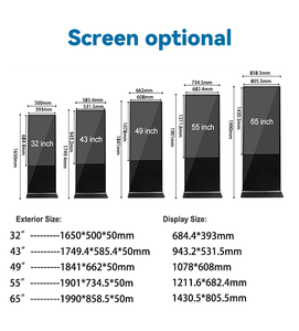 100&quot; 43 Inch Indoor Touch Screen <strong>LCD</strong> Outdoor Advertising Totem Kiosk CMS <strong>Software</strong> LED <strong>Display</strong> Digital Signage and <strong>Displays</strong> - Product Image 4