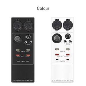 12V 24V DC Control Box Portable Lithium Ion LiFePO4 Battery Solution DC Power Strip Power 13 <strong>Devices</strong> Simultaneously - Product Image 3