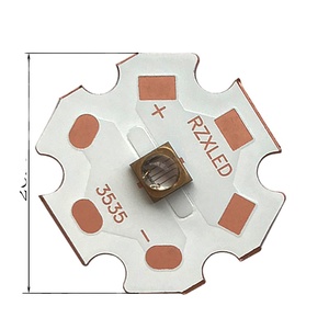 บอร์ดไฟ LED 30องศาพร้อมดาว20มม. PCB 366nm 365nm LED 5W 3V 368nm แสงยูวี370nm - Product Image 1