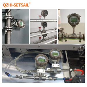 4-20mA 0-5V 0-10V Analog signal <strong>Pulse</strong> Equivalent Flow <strong>Sensor</strong> Liquid Milk Flow Meters High Precision Pressure Turbine Flow Meter - Product Image 4