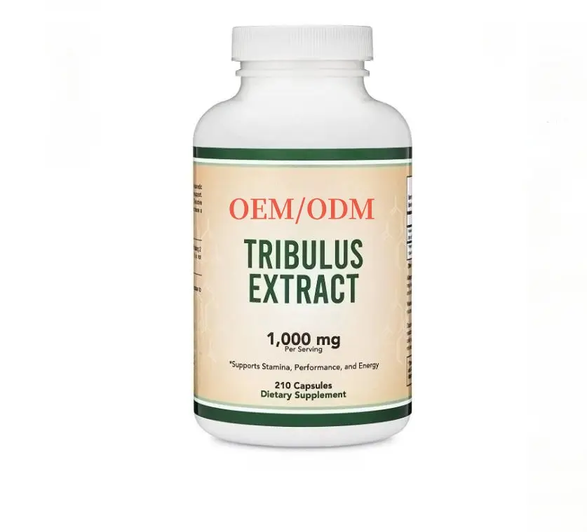 Oem/ODM Chất lượng cao 90% saponin Tribulus terrestris chiết xuất bột Tribulus terrestris viên nang năng lượng tăng cường
