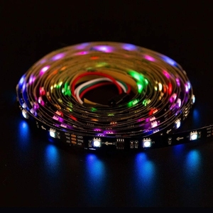 WS2811 RGB5050 SMD LED şerit 12V 96 LED/metre esnek 5M/rulo olmayan su geçirmez Light USB bağlantısı RGB renk ışık için - Product Image 2