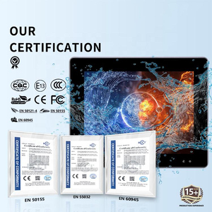 BASCO Günstige 17 Zoll 1280*1024 Kapazitive Touchscreen-Anzeige Industrie Embedded Fanless Open Frame HD LCD-Monitor Computer - Product Image 4