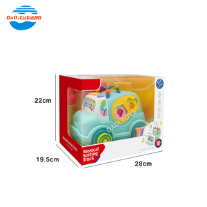 DADI OEM/ODM karikatür yapı taşları şekil eşleştirme blok oyuncaklar Interactiv bebek şekli blok maç araba oyuncak - Product Image 6