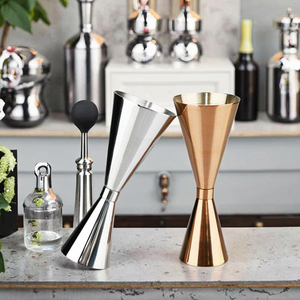 Mr.Slim Modern paslanmaz çelik Jigger seti fabrika doğrudan satış 30/45ml 25/50ml 45/60ml 60/90ml kapasiteleri ev ve Bar kullanımı için - Product Image 5