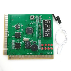 AK PCI &amp; ISA Motherboard Tester Diagnostics Display 4-Digit PC <strong>Computer</strong> Mother Board Debug Post Card Analyzer - Product Image 5
