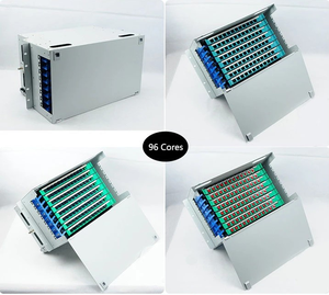 Fiber Distribution Frame 1U 24 Core Optical ODF Rack Mount Optic 144 Port <strong>Patch</strong> <strong>Panel</strong> - Product Image 4