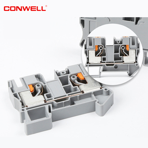 PT Series 2.5MM <strong>Spring</strong> <strong>Connection</strong> Screwless Din Rail <strong>Terminal</strong> <strong>Block</strong> PT2.5 - Product Image 3