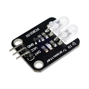 PCB0100 Módulo transmisor infrarrojo de 2 canales Transmisor IR para bloques de construcción electrónicos Arduino