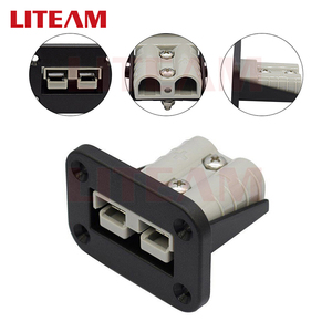 ขายึดสำหรับอะแดปเตอร์ไฟ DC 50Amp 600V 2ขั้วปลั๊กติดตั้งล้างของปลั๊กสายแบตเตอรี่50A สำหรับคาราวาน - Product Image 4