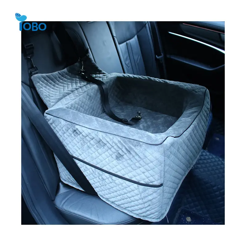 कार के लिए ऑक्सफोर्ड वॉटरप्रूफ YOBO पेट ट्रैवल सेफ्टी कार सीट डॉग बेड कार सीट पेट बूस्टर सीट