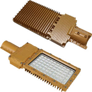 30W-250W Class1/Zone1/Div1 DC AC100-277V İsteğe bağlı Exd ATEX alüminyum IP67 LED patlamaya dayanıklı sokak lambası - Product Image 1