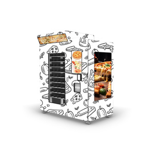 <strong>Excellent</strong> Quality Smart Qr <strong>Code</strong>/Coin-Operated Touch Screen Fully Automatic Pizza Vending Machine for Hotel Shopping Mall - Product Image 1
