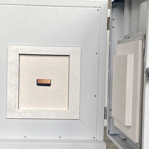 Forno a muffola a doppia porta preciso ad alta temperatura con controllo della temperatura di avvio one click - Product Image 2