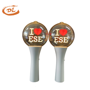 <strong>Concert</strong> <strong>Cheering</strong> Light Stick for Fan's Club Customized LOGO Ball Shape Acrylic Glowing LED Stick for Fan's <strong>Cheering</strong> - Product Image 2