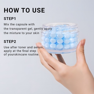 JMFREE Atacado 50g Creme Cápsula Facial Hidratante 10x Ácido Hialurônico Reparação 3D Creme Cápsula - Product Image 4