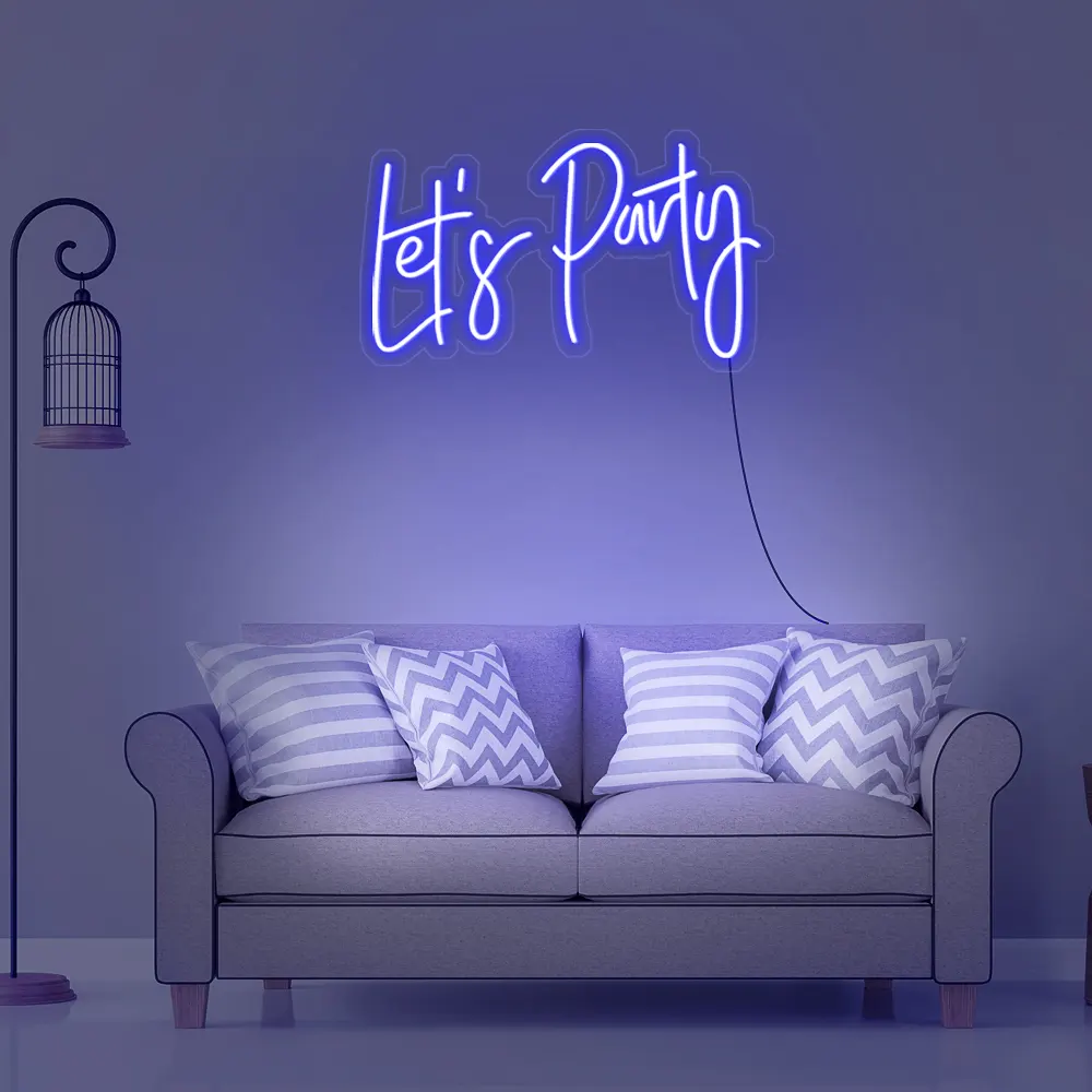 Vendita calda lettere 24V Custom Led luce al Neon segno per la sala festa di casa decorazione di nozze