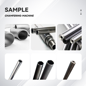 Fully Automatic <strong>Loading</strong> and <strong>Unloading</strong> of Vibrating Plates Double Head Pipe Chamfering <strong>Machine</strong> for <strong>Auto</strong> Parts - Product Image 4