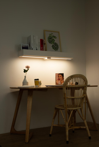 Geagood-luz de armario recargable de doble función, lámpara de vitrina para vino, barrido manual, 5V de CC