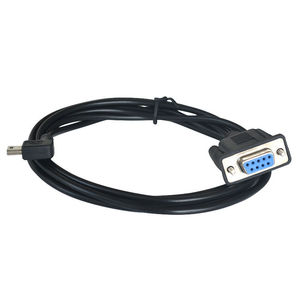 1.8M 6Ft DB9 dişi Jack USB mini 5 Pin erkek RS232 kablo adaptörü dirsek ve düz - Product Image 1