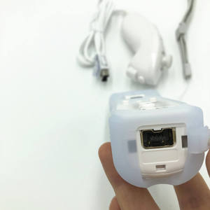 OEM denetleyici uzaktan yerleşik hareket artı ve Nunchuck ile silikon kılıf ve kayış için Nintendo Wii - Product Image 4
