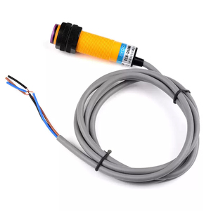 Interruptor de proximidad, sensor fotoeléctrico infrarrojo de reflexión difusa, con componentes electrónicos para evitar obstáculos, D80NK, 1/2 - Product Image 6