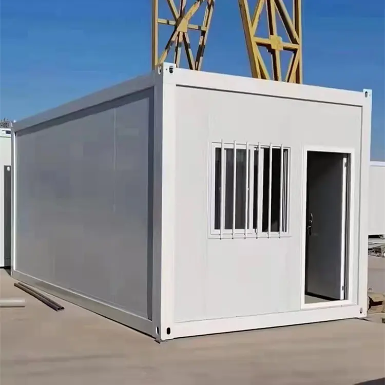 Low Cost Site Construction Folding Container House Storage Office Eco-Friendly Durable Folded Container Prefab Modular Office
