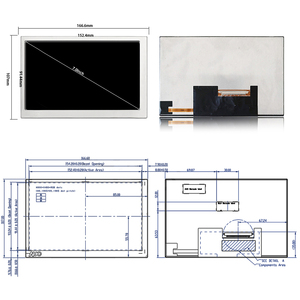 ต้นฉบับ AUO หน้าจอ LCD ขนาด800x480ขนาด7นิ้ว G070VAN01.1หน้าจอแบบพกพาทางการแพทย์โมดูล LCD ขนาด7นิ้ว - Product Image 2