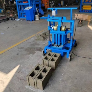 Precio barato QMR2 ~ 45 máquina de fabricación de bloques máquina de fabricación de ladrillos semiautomática eléctrica para la venta - Product Image 2