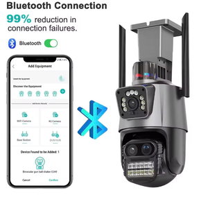 Regis Icsee 9MP 3 Lens Waterproof Linkage Alarm Wireless 8x Zoom Human Tracking <strong>IPC</strong> Security CCTV Wifi Ip <strong>Camera</strong> Ptz - Product Image 2