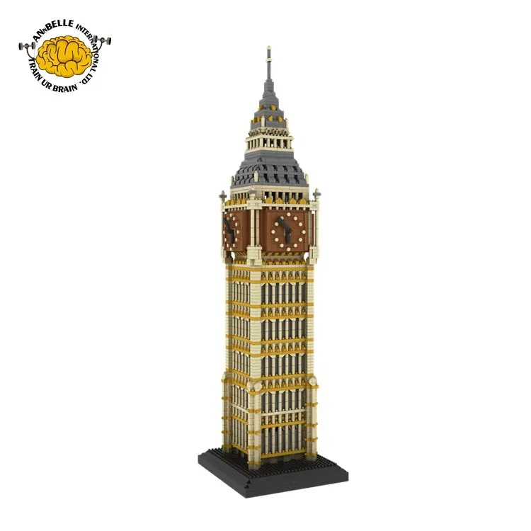 Diamant block Modell UK Architektur Souvenir der Big Ben (UK)