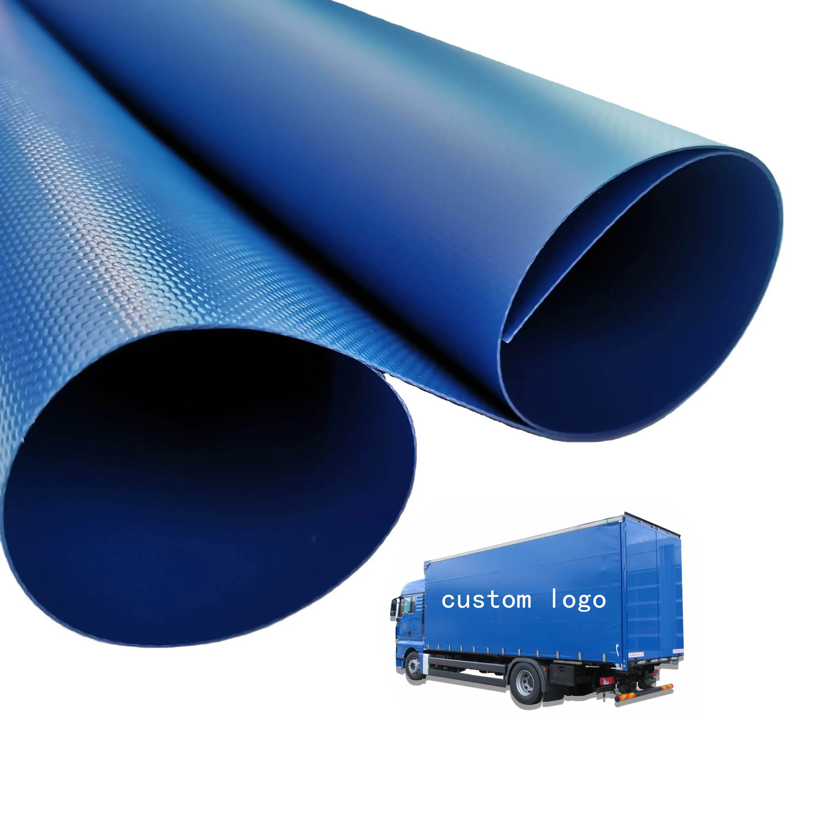 Lona Fabricante 1000d 550g PVC revestido tecido plástico PVC vinil lona rolo para tampa de caminhão