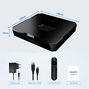 M98Pro ATV Smart tv box Android 10,0 H313 64GB HD 4K 3D Dual WiFi 2,4G 5G BT 4,1 удаленный голосовой плеер H.265 Iptv TV Box - Product Image 4