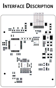 24GHzトラフィック速度監視センサーPCB電子回路マザーボード200メートルレーダー速度モジュールチップ - Product Image 6