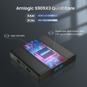 Sistema Linux profesional X96 Amlogic S905X3 Linux 5,15 Ubuntu20.04 Quad Core 1000M Set-Top Box