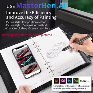 Directo de fábrica AI Smart Notepad Función de diseño de dibujo multifunción Smart Notebook Smart Pen Sync 1 pieza personalizada - Product Image 4