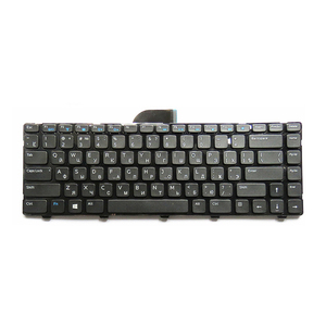 Teclado para laptop br ru ar la us, inspiron dell 14 3421 3437 14r 5421 5437 para substituição e reparo