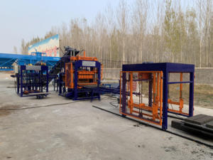 <strong>Automatic</strong> <strong>Block</strong> <strong>Machine</strong> <strong>Line</strong> QT6-15 Concrete <strong>Block</strong> Making <strong>Machine</strong> Cement Brick Making <strong>Machine</strong> - Product Image 6