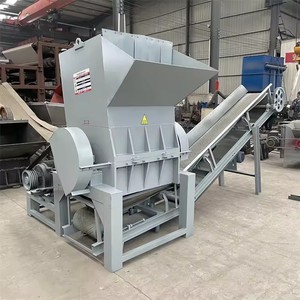 เครื่องบดพลาสติกประสิทธิภาพสูง 30kw รีไซเคิลสายซักผ้า / pp / pe เครื่องรีไซเคิลพลาสติก 3 ใน 1 - Product Image 5
