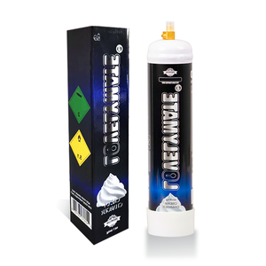 Kem sạc 1.0L gas Canister công suất nhỏ 615g thiết kế mới phổ biến món tráng miệng công cụ whippet kim loại cầm tay thân thiện với môi - Product Image 6