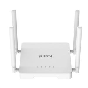 Plery R602เราเตอร์ซิมการ์ดขายดีเราเตอร์4G LTE เราเตอร์ WiFi6 AX300 CAT4 DC 12V/1A Type-C 5V/2A พร้อมพอร์ต LAN