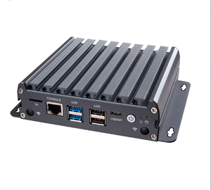 Piesia 12th Gen Intel Alder Lake N300/N95/N100 X86 4 LAN Industrial Fanless Mini <strong>Computer</strong> Router Mini PC Thin <strong>Client</strong> With POE