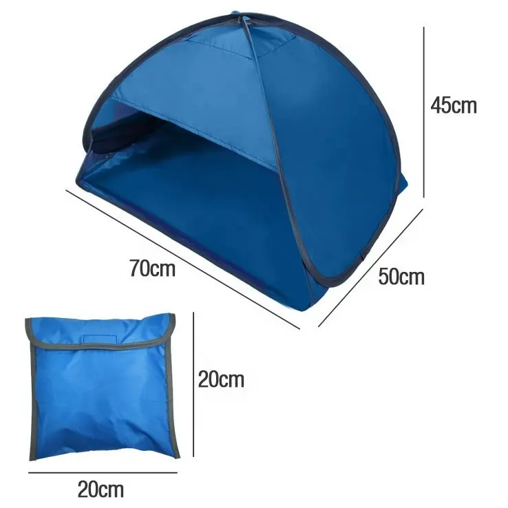 CHENGMO SPORTS outdoor portable mini head pop up tenda vendita calda tenda da spiaggia tenda da sole piccola tenda da campeggio esagonica da viaggio facile