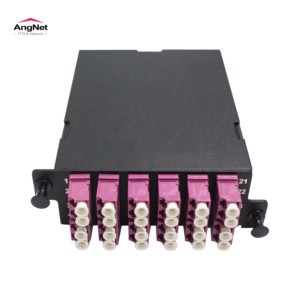Módulo de casete de fibra óptica MPO/MTP 12/24 Core OM3/OM4 LC a módulo de panel de conexión MPO - Product Image 2
