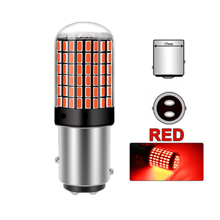 1157/BAY15D/P21-5W, rosso