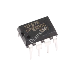 Nuovo microcontrollore IC PIC12F675 circuito integrato MCU PIC12F675-I/P Chip DIP-8 FPGA microprocessori e processori - Product Image 1