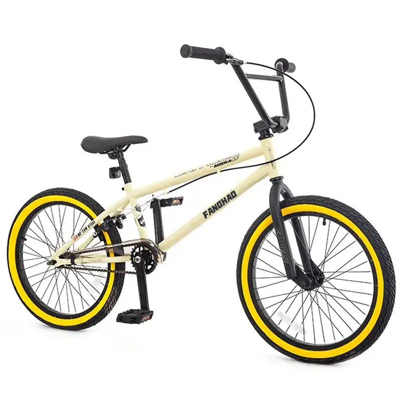 Sepeda gaya bebas BMX 20 inci, aksesori sepeda anak-anak dewasa bersepeda jalan taman gaya bebas