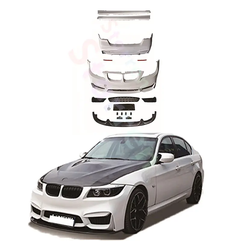 2005-2012 paraurti per auto E90 E92 E93 kit carrozzeria M3 M4 rimontato per BMW serie 3