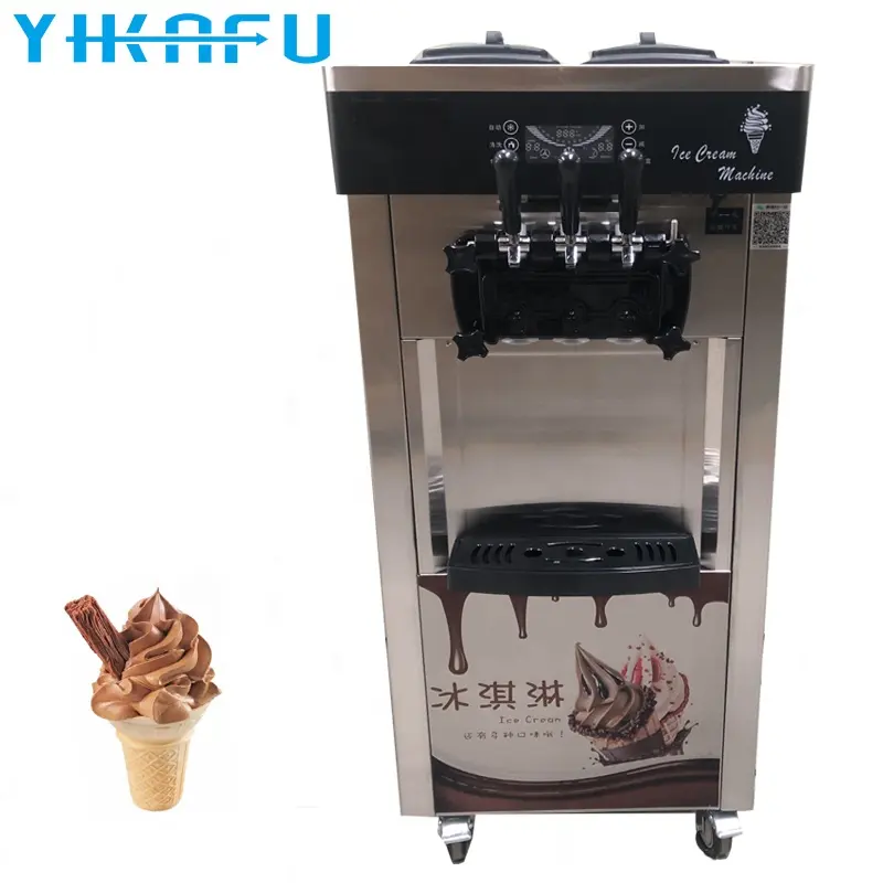 Bán Chạy Nhất Xách Tay Mềm Phục Vụ Giá Rẻ Thái Lan Ice Cream Maker Máy