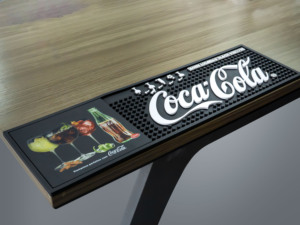 Moq 25 Pcs Tùy Biến Cao Su Thanh Đường Sắt Mat Với Logo Tùy Chỉnh Thanh Á Hậu Thảm Cấp Thực Phẩm Silicone Thoát Nước Thanh Mat - Product Image 4